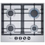 Bosch Serie 4 Gas Hob 60 Cm Stainless Steel ,PGP6B5B60Q
