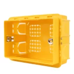 Plastic Magic Box Yellow