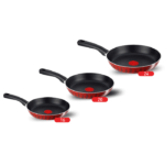 Tefal Tempo Flame Frypan Set Size 16,20,24cm ,220099992