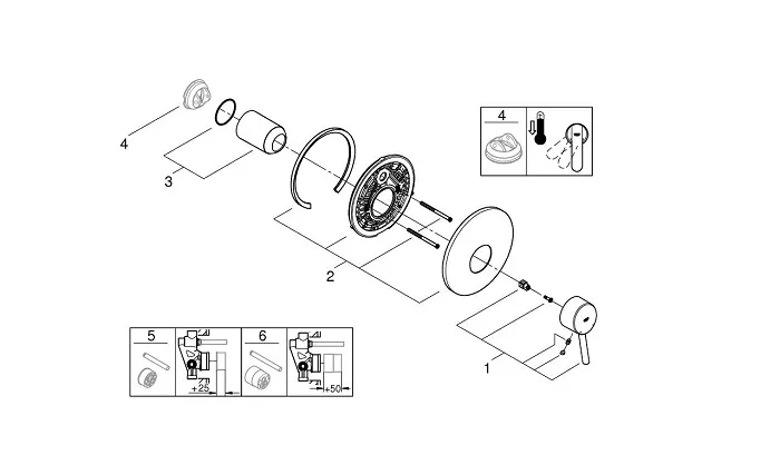 Grohe Concetto Single Lever Shower Mixer 19345001 1
