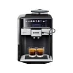 Bosch Coffee Machine 1.7 L with sleek black design, perfect for brewing rich and flavorful coffee.