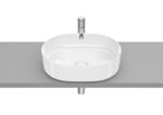 Roca Inspira Round Over Countertop Fineceramic Basin ,A327520000