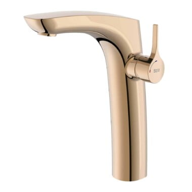 Roca Smooth Body High-Neck Basin Mixer, Cold Start ,A5A3C3ARG0