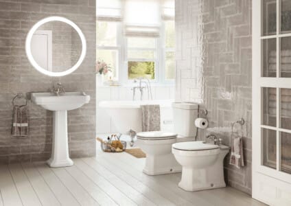 Roca Carmen Basin Mixer With Click Clack Waste A5A444BC00