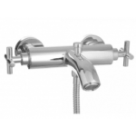 سارديزاين خلاط دش مزدوج كروم، SD2072-2-CP