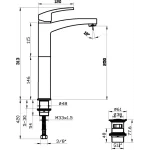 Sarrdesign Amazon Basin Mixer Gold ,SD1123-D-GP