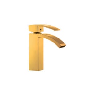 Sarrdesign Escala Basin Mixer With Pop Up Waste Gold ,SD1090-D-GP