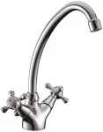 Sarrdesign Mesta Dual Handle Kitchen Mixer ,SD2037-1-CP