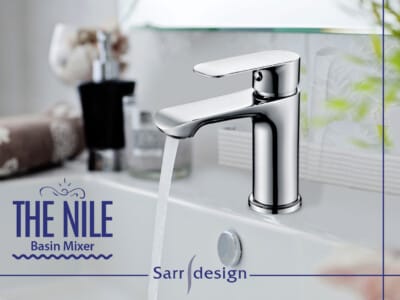 Sarrdesign Nile Basin Mixer With Pop Up Waste ,SD1140-D-CP