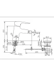 Sarrdesign Segura Single Handle Bidet Mixer ,D1032-D-CP