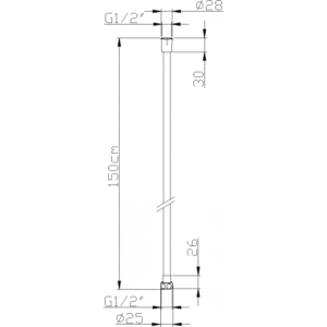Sarrdesign Shower Hose 1.5 Meter SD4090 CP 2