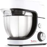 Moulinex Masterchef Gourmet Kitchen Machine ,1100 Watt ,4.6 L ,8 Speeds ,White ,QA510110