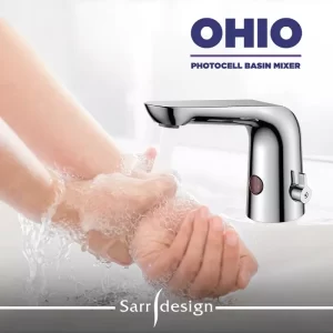 Sarrdesign Ohio Photocell Basin Mixer SD1005 ND CPmmmmmmmmmmm