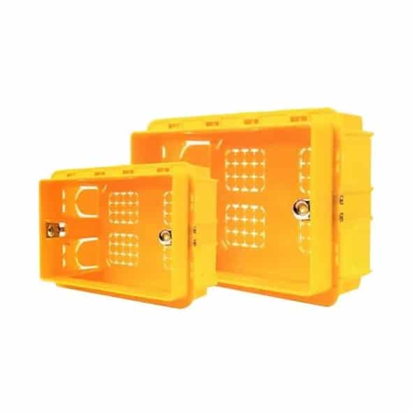 Elsewedy Plastic Magic Box Yellow ,200506