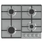 Gorenje Built In Gas Hob 60 cm 4 Burners Enamel Iron Stainless, G640EX