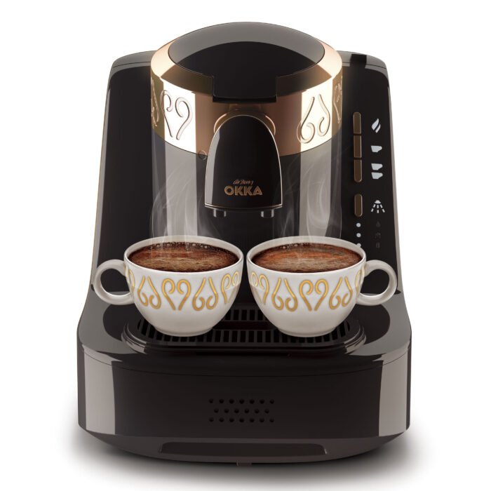 Okka Automatic Turkish Coffee Machine Black Copper, OK001