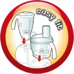 Moulinex Food Processor 1000 W ,FP7361BM