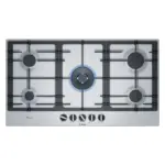 Bosch Series 6 Gas Hob 90 Cm Silver ,PCR9A5B90