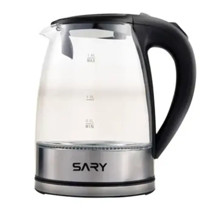 Sary Electric Kettle 1800 W 1.8 L ,SRTKGL31001