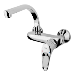 Value Melano Sink Mixer With Swivel Spout, Chrome