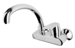 Value Padova Sink Mixer With Swivel Spout, Chrome