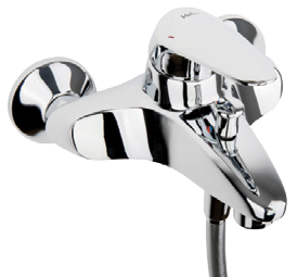 Value Novara Bath-Shower Mixer, Chrome
