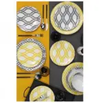 Kütahya Porselen Zeugma Dinner Set 24 Pcs Decor