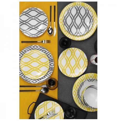 Kütahya Porselen Zeugma Dinner Set 24 Pcs Decor
