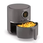 Tefal Air Fryer in sleek black design, ideal for healthy and oil-free cooking.