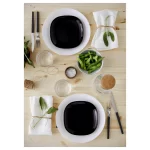 Ikea Oftast Plate White 25 cm – Elegant and Minimalist Design