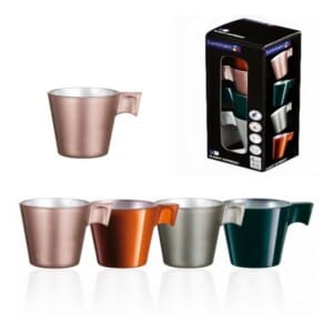 Luminarc Flashy Expresso Flavour Cup 8Cl Set Of 4Pc 883314444834