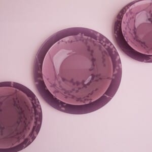 komplet obiadowy kashima purple simply 46 elementowy luminarc 33132 17
