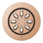Grohe Rainshower Aqua Body Spray Round Rose Gold ,26801DA0
