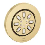 Grohe Rainshower Aqua Body Spray Round Gold Matt ,26801GN0