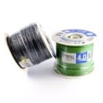 سلك نحاسي مرن CU-PVC مقاس 4 مم