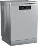 Beko Dishwasher 60 cm 15 Set 6 Programs Inverter Silver BDFN36531XC