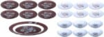 Luminarc Tamako Brown Dinner Set 19 pieces ,N9715