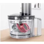 Accessoires can be stored in mixing bowl