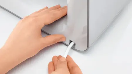 Easy storage of the cabel