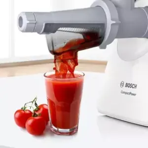 Fruit press attachment