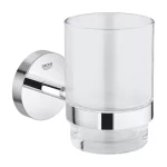 Grohe BauCosmopolitan Glass Soap Dish Holder, 40585001