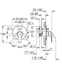 Grohe Eurosmart Single Lever BathShower Mixer ,33305003