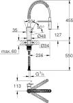 Grohe Get Single-Lever Sink Mixer ,30361000