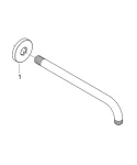 Grohe Rainshower Shower Arm 286 mm ,28576000