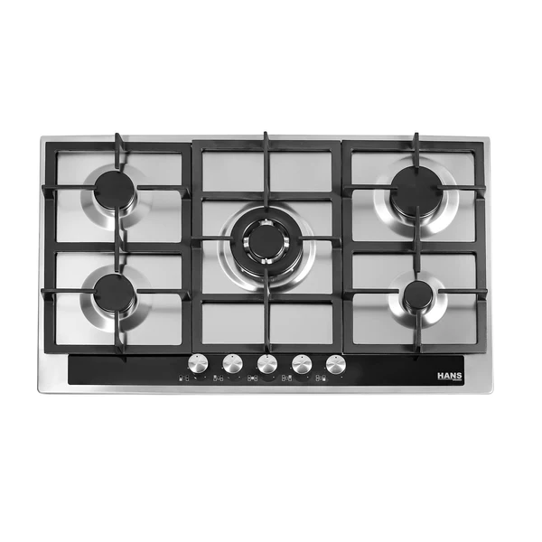 HANS 9740-24 90cm built-in gas hob stainless steel