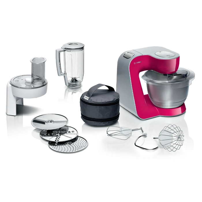 Bosch Series 4 Kitchen Machine MUM5 1000 W Red ,MUM58420