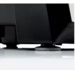 More stability and safer use thanks to rubber suction system
