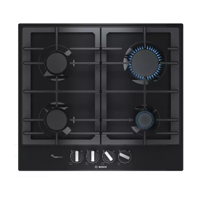 Bosch Series 6 Gas Hob 60 Cm Black ,PCP6A6B90