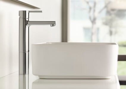 Roca Basin Mixer With Pop Up Waste A5A3496C00 1