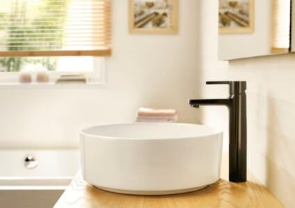 Roca Basin Mixer With Pop Up Waste A5A3496C00